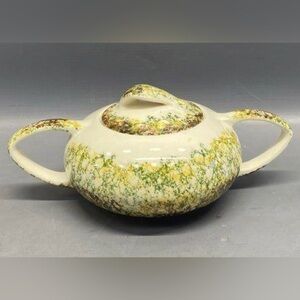 Antique Vernon Kilns Hawaiian Coral Pottery